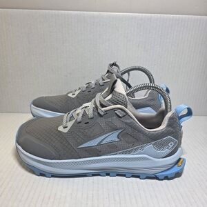 Altra Lone Peak 9 AL0A548E020 Gray Blue Athletic Running Shoes Women's 6 US